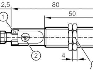 Détecteur capacitif Ifm KG5309